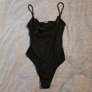 Chic Black Women's Bodysuit